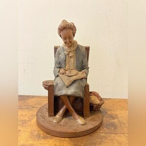 Vintage Tom Clark signed, REBECCA Kitchen Cross Stitch 1987